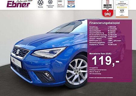 Seat Ibiza FR PRO 110PS LED+NAVI+APP+GRA+SITZHZG+17 ALU!