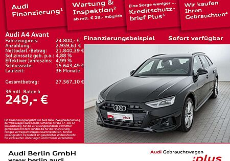 Audi A4 Advanced 35 TFSI S tr. AHK PDC LED NAVI