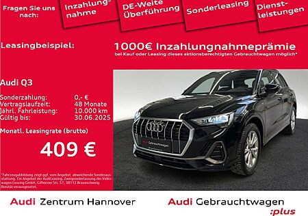 Audi Q3 S line 35 TDI ACC Kamera Navi virtual LED