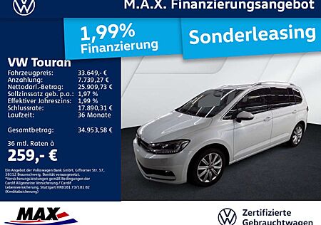 VW Touran Volkswagen 2.0 TDI DSG HIGHLINE 7-SITZER LED+AHK+KAM