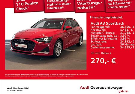 Audi A3 30 TFSI advanced S tronic S LINE