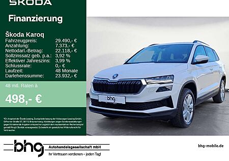 Skoda Karoq 1.5 TSI Navi Kessy Kamera el.Heck Sitzhzg