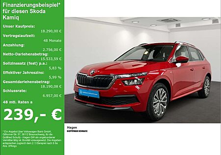 Skoda Kamiq 1.0 TSI LED NAV AHK GRA SHZ Clever