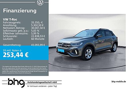VW T-Roc Volkswagen 2.0 TSI DSG 4Motion R-Line Pano beats Matr