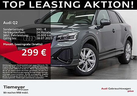 Audi Q2 35 TDI 2x SLINE UPE57 LM19 RAUTENSTEPPUNG AHK