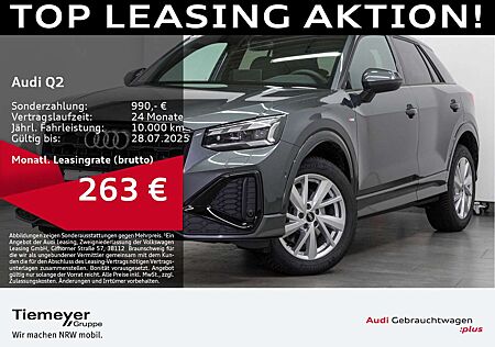 Audi Q2 35 TDI 2x SLINE UPE57 LM19 RAUTENSTEPPUNG AHK