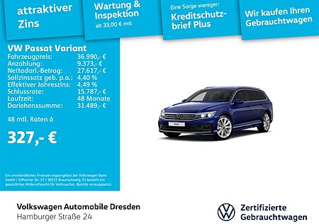VW Passat Variant Volkswagen Elegance 2.0 TDI DSG IQ AHK LEDER