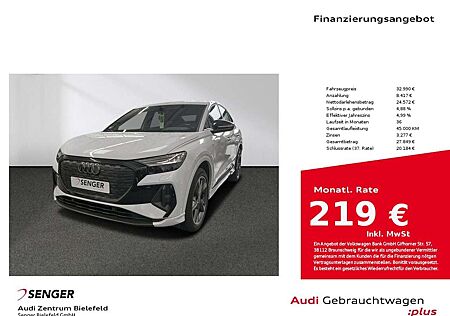 Audi Q4 e-tron Sportback 35 MMI Matrix S line Optikp.