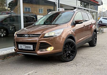 Ford Kuga gebraucht kaufen Ford Kuga 2.0 TDCI 4WD AT Titanium #AHK+8-Fach Bereift#