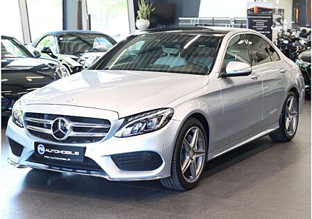 Mercedes-Benz C 220 AMG Line Pano+Kamera+Ambiente+LED+Head Up