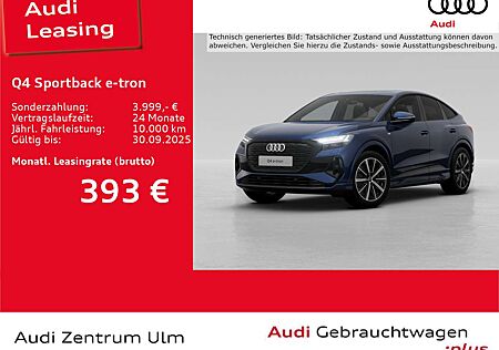 Audi Q4 e-tron Q4 Sportback 45 e-tron qu S-Line 20 AHK HuD PANO