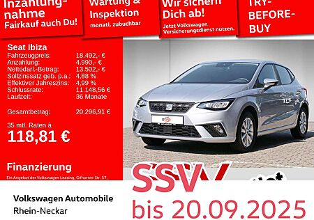 Seat Ibiza 1.0 TSI Style Automatik Digitaltacho Kamer