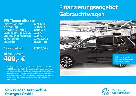 VW Tiguan Allspace Volkswagen R-Line 2.0 TSI DSG 7-Sitze Navi
