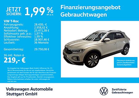 VW T-Roc Volkswagen Life 1.5 TSI DSG Navi AHK Tempomat