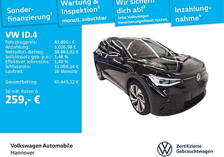 VW ID.4 Volkswagen GTX 4Motion Navi AHK Pano Kamera HUD WP ACC