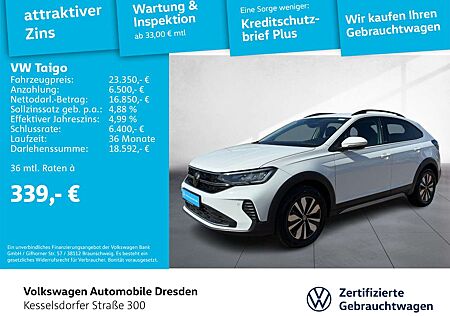 VW Taigo Volkswagen Life 1.0 TSI OPF 7-Gang-DSG Navi LED Sitzh