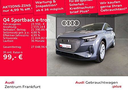 Audi Q4 e-tron Q4 Sportback 35 e-tron LED Navi Tempomat DAB VC