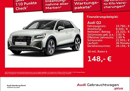 Audi Q2 35 TFSI S line S tronic AHK LED CarPlay Shzg