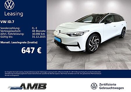 VW ID.7 Volkswagen Tourer Pro S 86kWh/AHK/Matrix/WäPu/01.30Gar