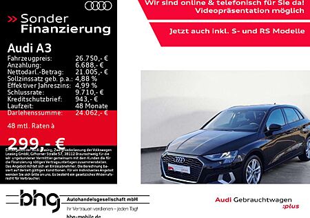 Audi A3 30 TDI Sportback advanced