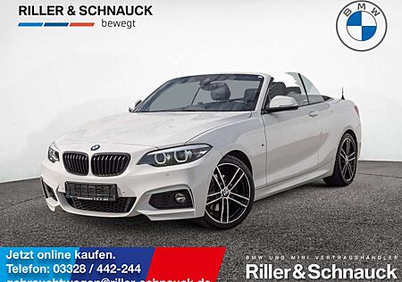 BMW 220 i Cabrio M-Sport LED+NAVI+H/K+KEYLESS+KLIM