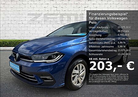 VW Polo Volkswagen 1.0 TSI DSG Style Navi Digitales Cockpit LED Blend
