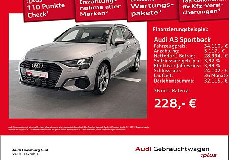 Audi A3 30 TDI advanced S tronic NAVI/AHK