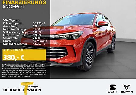 VW Tiguan Volkswagen 1.5 TSI DSG ELEGANCE NAVI AHK KAMERA ACC