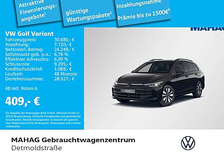 VW Golf Variant Volkswagen VIII 2.0 TDI Goal AHK Navi LED Kame