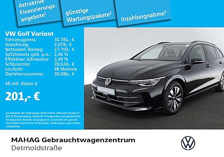 VW Golf Variant Volkswagen VIII 2.0 TDI Goal AHK Navi LED Kame
