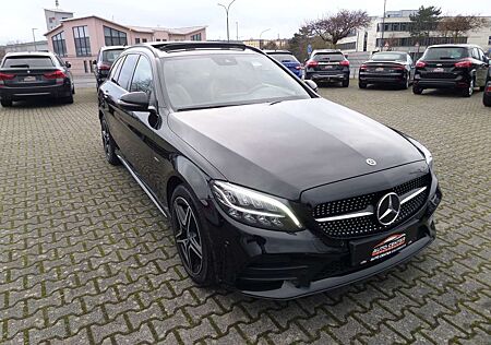 Mercedes-Benz C 300 AMG de HYBRID+LED+Pano-SD+Sound+Leder+ACC+Navi+TOP