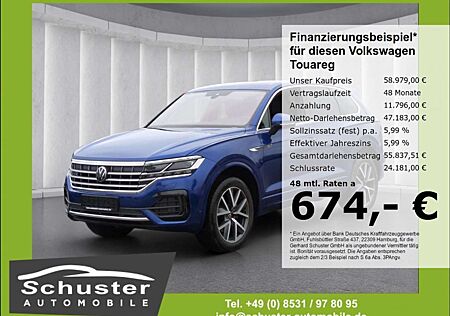 VW Touareg Volkswagen R-LINE 4Mot*Luftfed StandHzg 360°Kam AHK