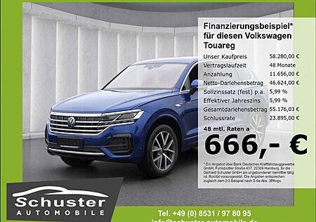 VW Touareg Volkswagen R-LINE 4Mot*Luftfed StandHzg 360°Kam AHK