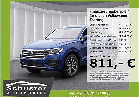 VW Touareg Volkswagen R-LINE 4Mot*Luftfed StandHzg 360°Kam AHK