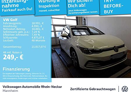 VW Golf Volkswagen VIII 1.5 TSI United LED Navi uvm