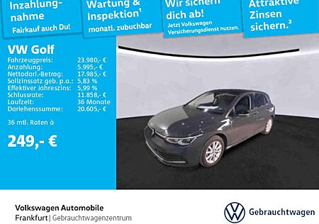 VW Golf Volkswagen VIII 2.0 TDI Active Navi LEDPlus DAB+