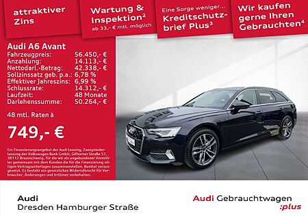 Audi A6 40TDI advanced quattro Matrix Pano AHZV