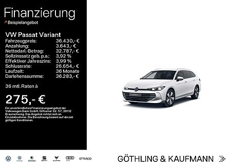 VW Passat Volkswagen Variant 2.0 TDI DSG ELEGANCE*IQ.LIGHT*AHK