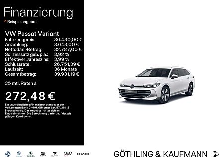 VW Passat Volkswagen Variant 2.0 TDI DSG ELEGANCE*IQ.LIGHT*AHK
