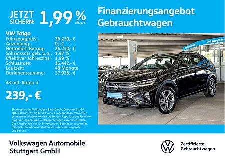 VW Taigo Volkswagen R-Line 1.5 TSI DSG Navi LED Kamera ACC SHZ