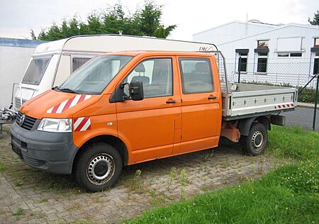 VW T5 Transporter Volkswagen T5 Doppelkabine Doka - Klima -