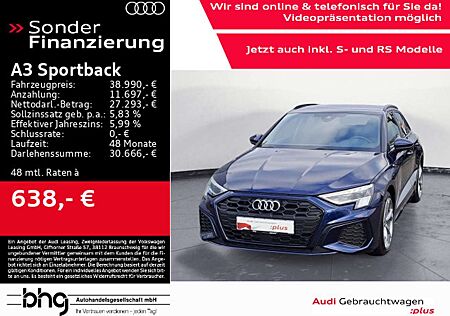 Audi A3 45 TFSIe S tronic S line e-tron AHK