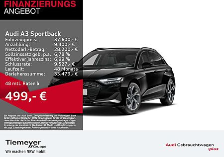 Audi A3 35 TDI ADVANCED HuD LM18 SONOS AHK