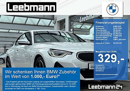 BMW 220 i Coupé M-Sportpaket GARANTIE bis 08/2029
