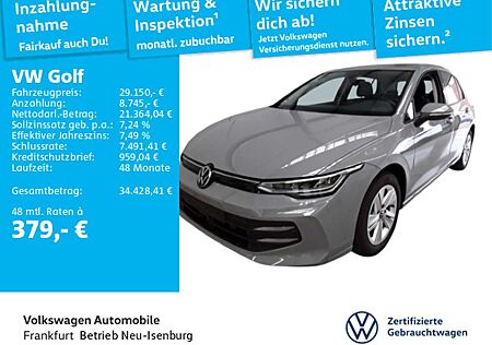 VW Golf gebraucht kaufen VW Golf Volkswagen VIII 2.0 TDI DSG Life Spurhalteassistent Si
