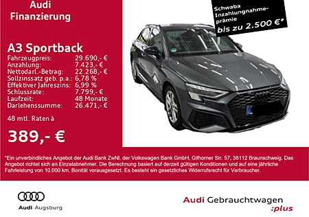 Audi A3 40 TFSIe *2x S line*MATRIX*8-fach*