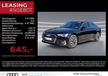 Audi A6 Limousine 40 TDI STHZG ACC Kameras 18" Design