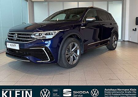 VW Tiguan Volkswagen Allspace 2.0 TSI R-Line 4Motion 7-Sitzer, AHK, Pan