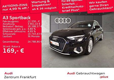 Audi A3 40 TFSI e advanced S tronic Matrix-