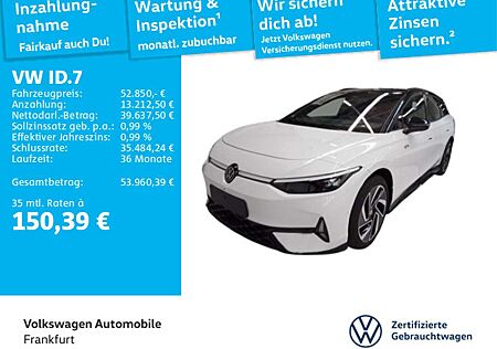 VW ID.7 Volkswagen Tourer GTX 4-Motion Navi IQ.Light DAB+ Fron